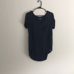 Hollister Navy Easy Tee